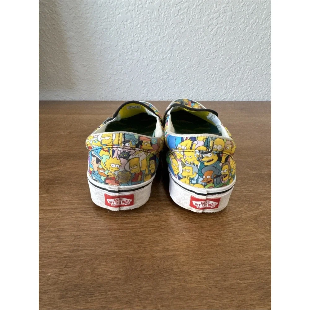 Vans X The Simpsons People Of Springfield Comfycush Slip On Men's 7.5 Women 9